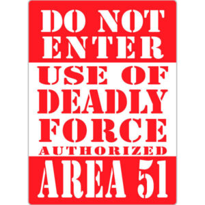 do not enter