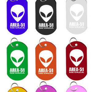 alien keychain