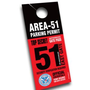 area 51 parking permit