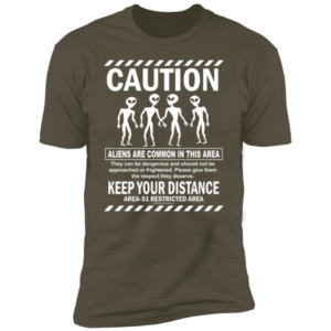 keep your distance from aliens shirt