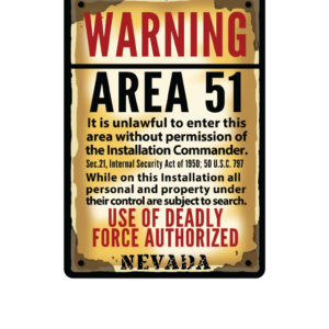 warning area 51