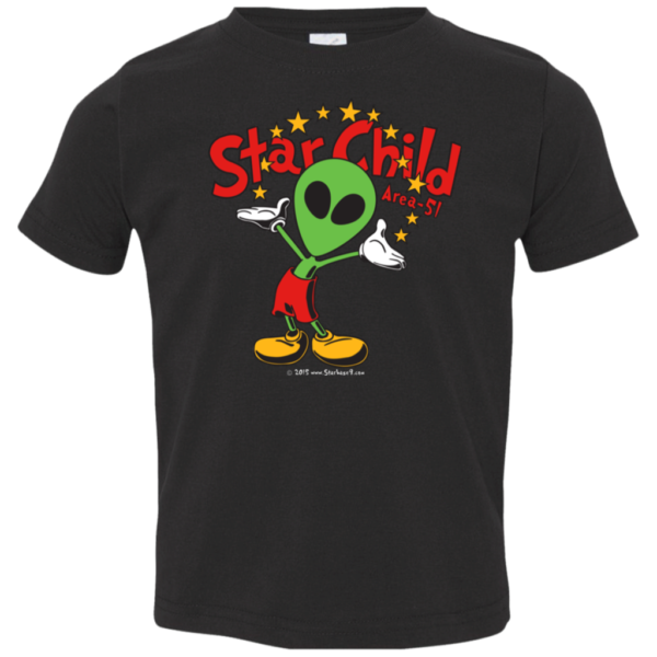 Star-Child-Black shirt