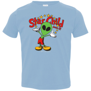 Star-Child-Blue shirt